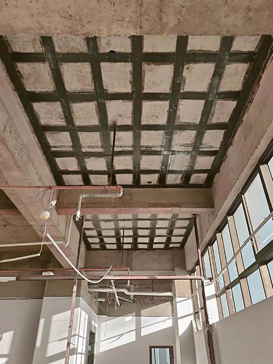 碳纤维加固楼板 (3)